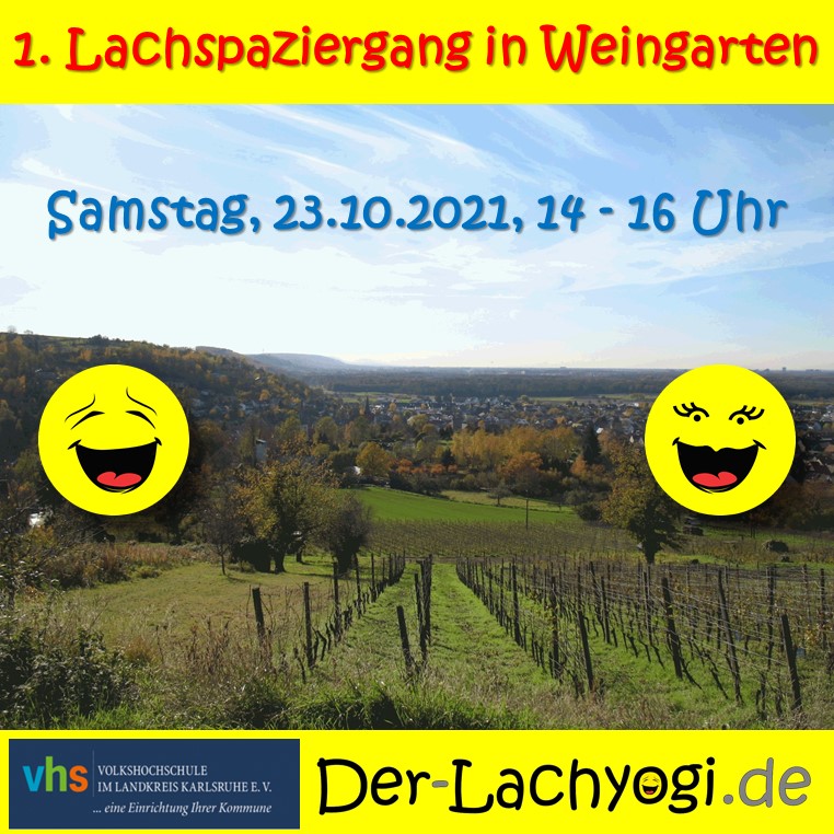 Lachspaziergang in Weingarten